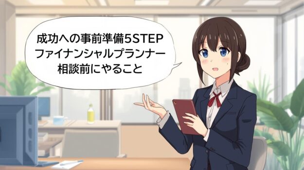 成功への事前準備5STEP|ファイナンシャルプランナー相談前にやること